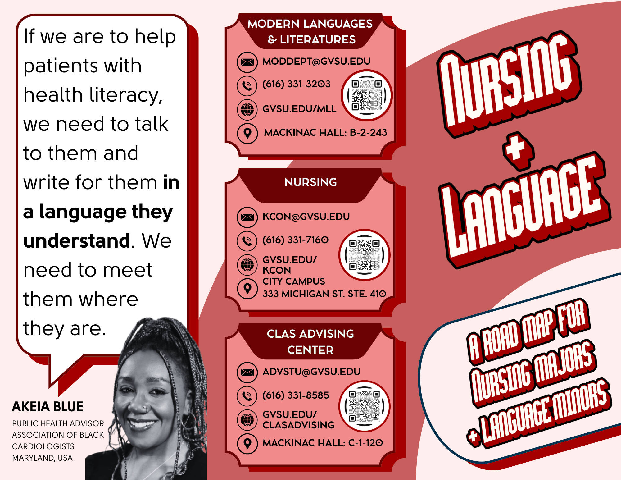 Nursing Major + Language Minor Brochure Preview